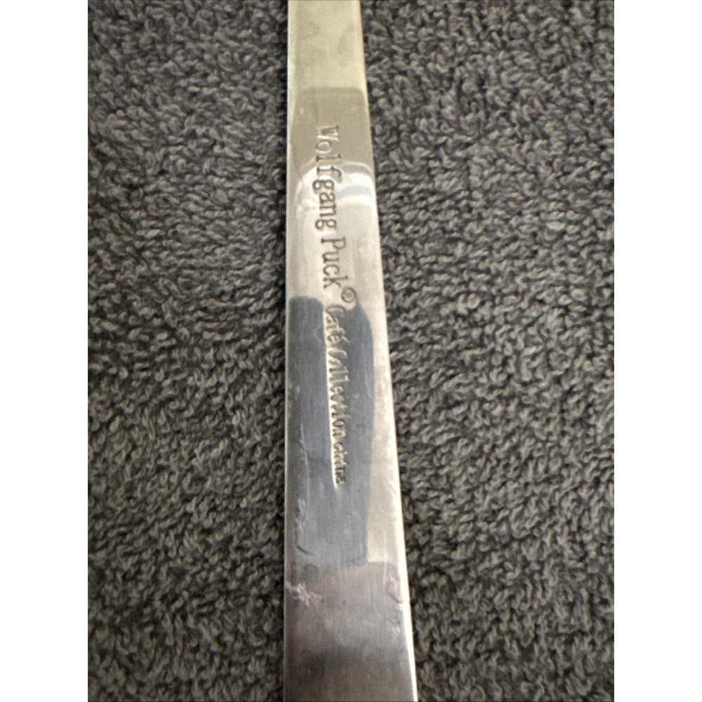 Wolfgang Puck Stainless Steel Utensil Set of 2 Heavy Duty Spatula & Spoon READ - Picture 12 of 12